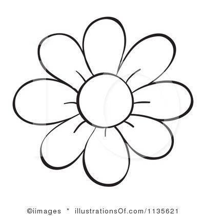 Detail 12 Petal Flower Template Nomer 13