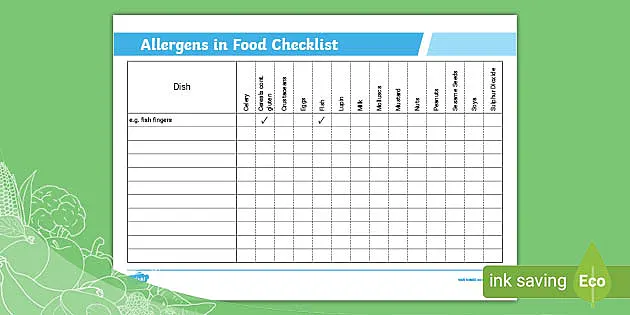 Detail 14 Allergens Template Nomer 10