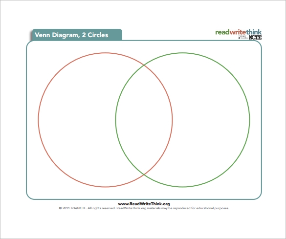 Detail 2 Circle Venn Diagram Template Nomer 48