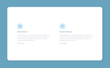 Detail 2 Column Bootstrap Template Nomer 18