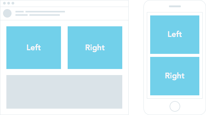 Detail 2 Column Bootstrap Template Nomer 28