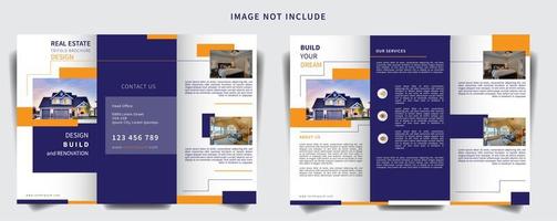 Detail 2 Fold Brochure Template Nomer 45