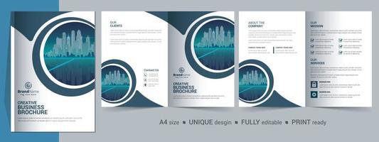 Detail 2 Page Booklet Template Nomer 11