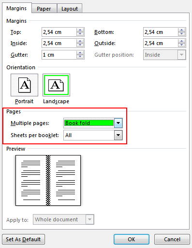 Detail 2 Page Booklet Template Nomer 17