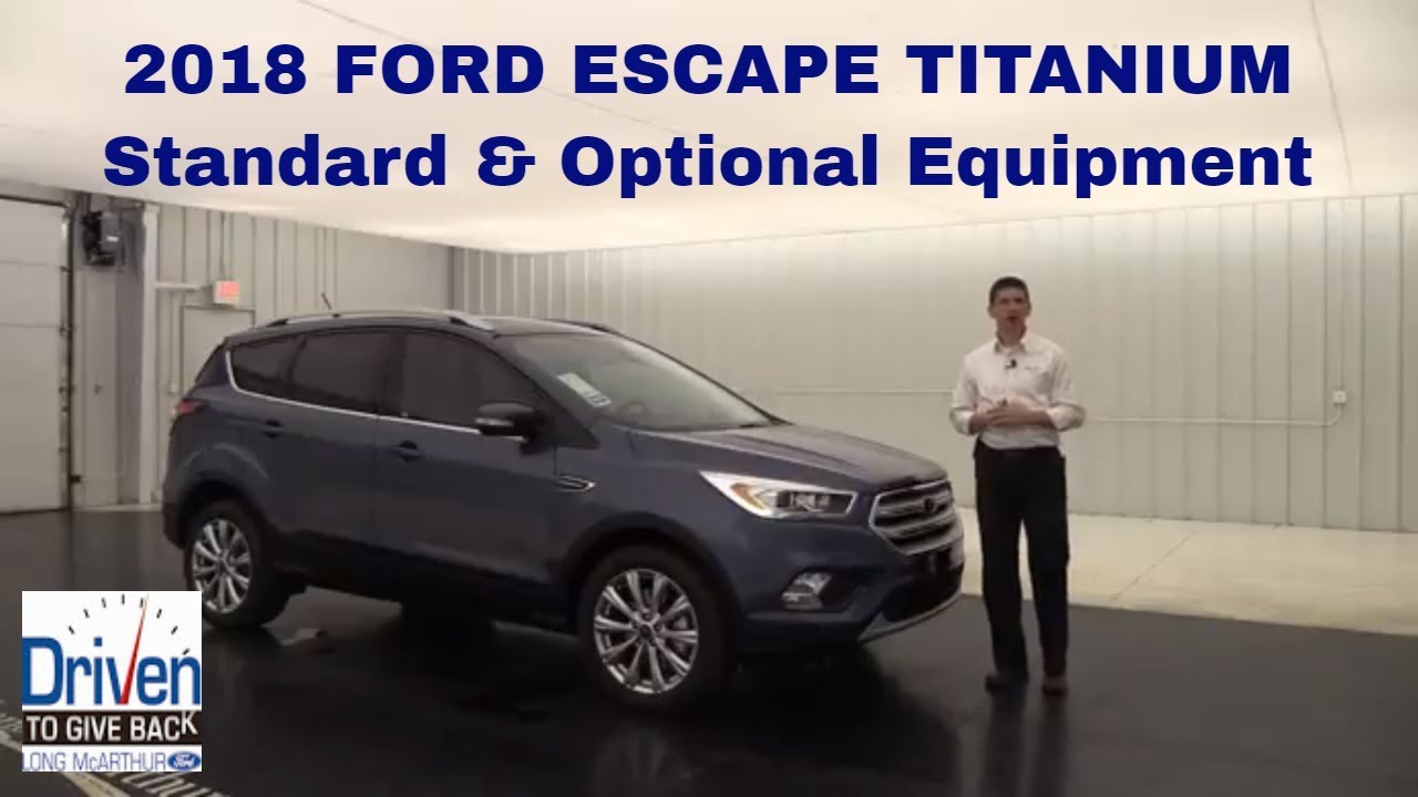 Detail 2018 Ford Escape Titanium Nomer 35
