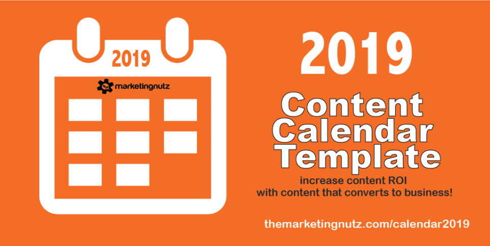 Download 2019 Marketing Calendar Template Nomer 31