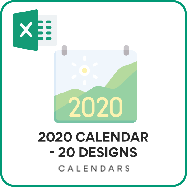 Detail 2019 Monthly Calendar Template Excel Nomer 41