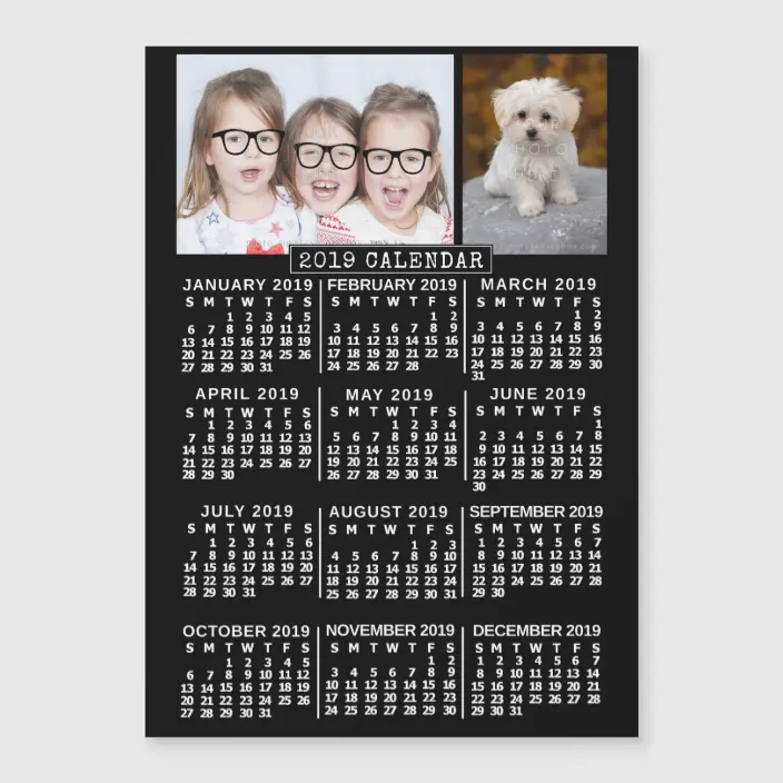 Detail 2019 Monthly Calendar Template Excel Nomer 44