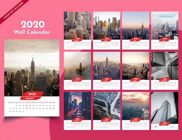 Detail 2020 Calendar Template Ai Nomer 25