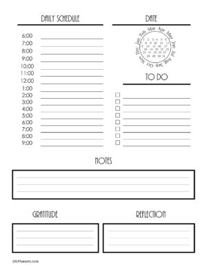 Detail 2020 Daily Calendar Excel Template Nomer 44