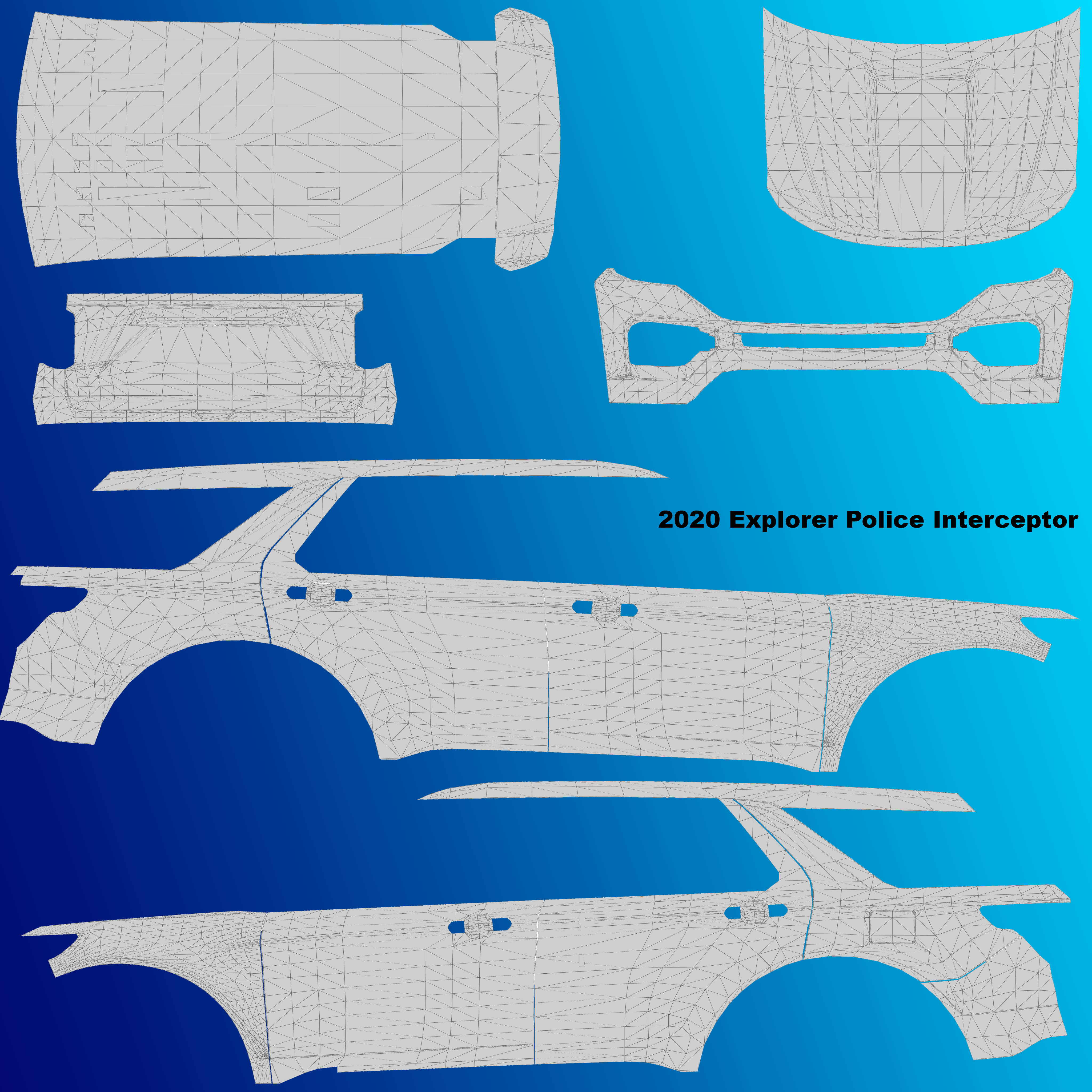 Detail 2020 Ford Explorer Template Nomer 17
