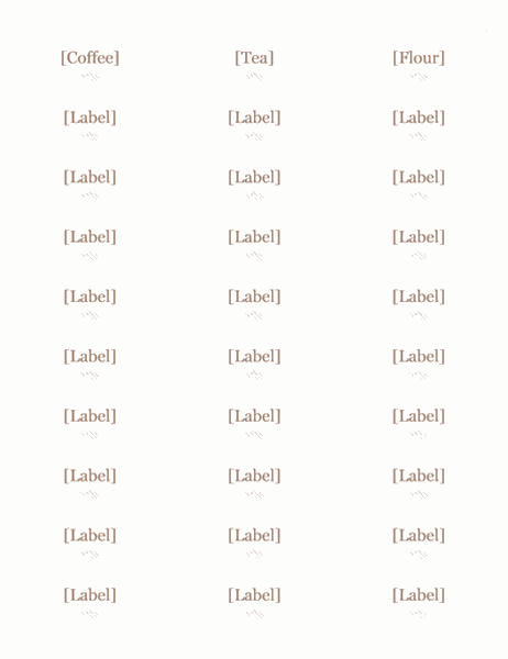 Detail 24 Labels Per Sheet Template Free Nomer 45