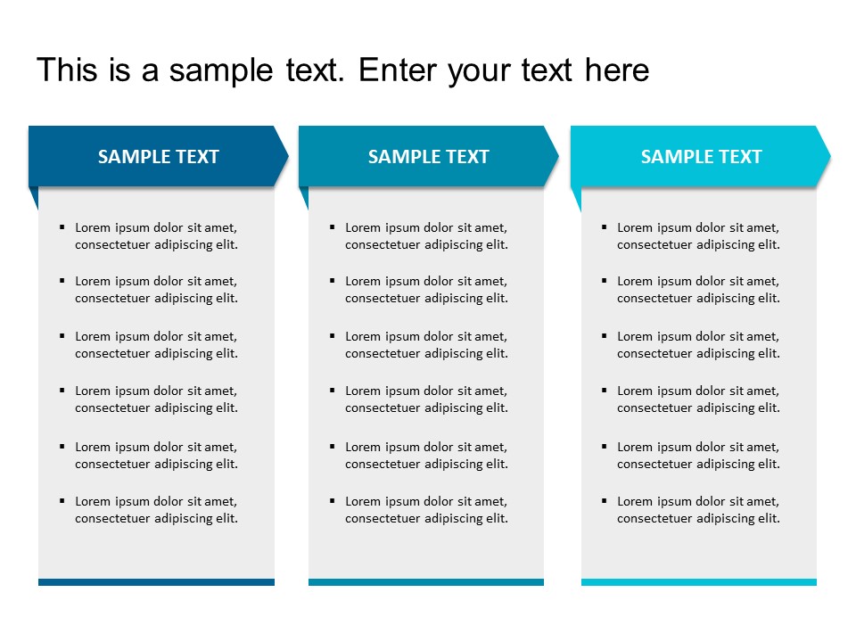 Detail 3 Column Template Powerpoint Nomer 19