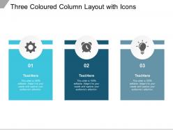 Detail 3 Column Template Powerpoint Nomer 47