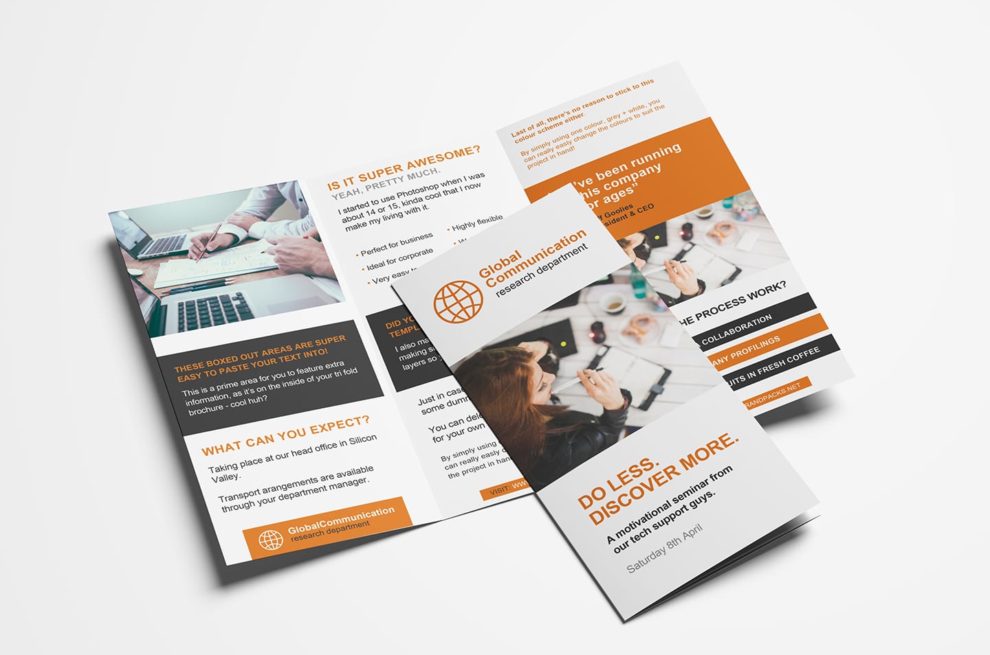 3 Panel Brochure Template - KibrisPDR