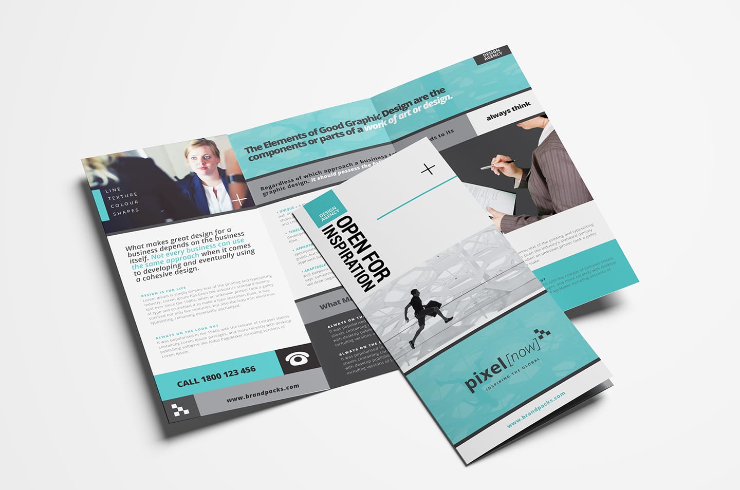 Detail 3 Panel Brochure Template Nomer 33