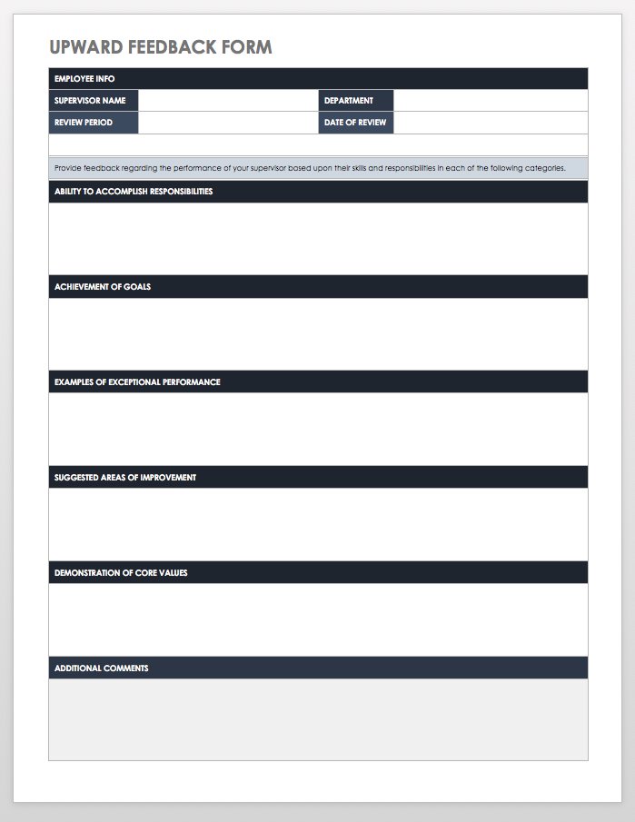 Detail 360 Appraisal Form Template Nomer 43