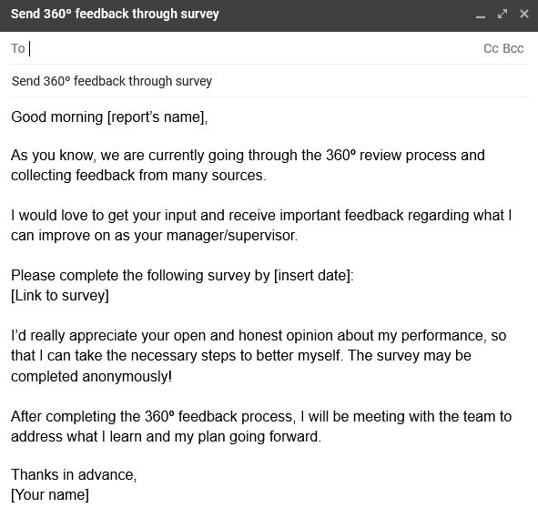 Detail 360 Feedback Report Template Nomer 35