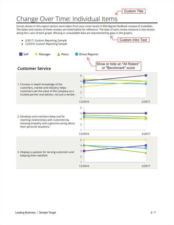 Detail 360 Feedback Report Template Nomer 5