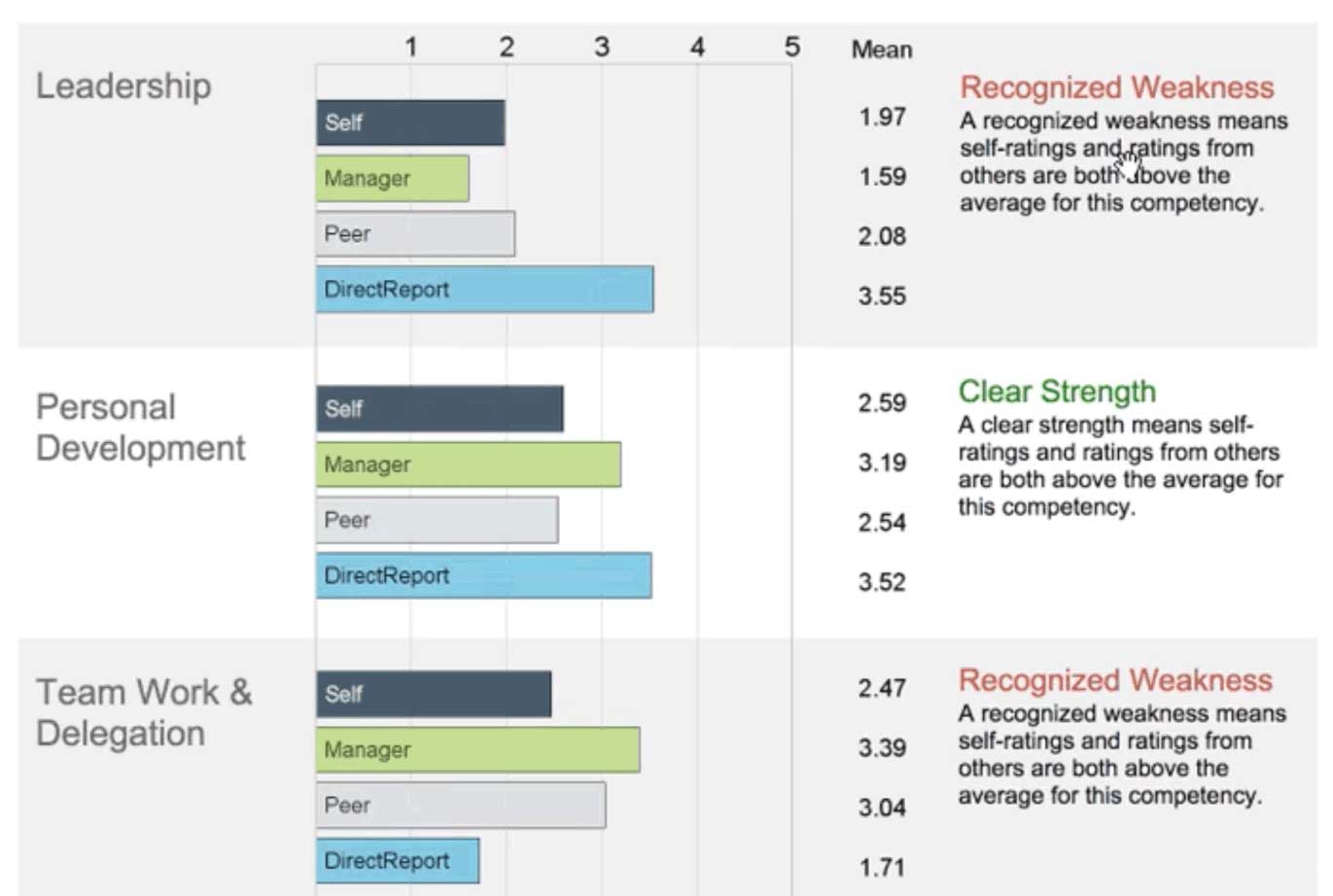 Detail 360 Feedback Report Template Nomer 6