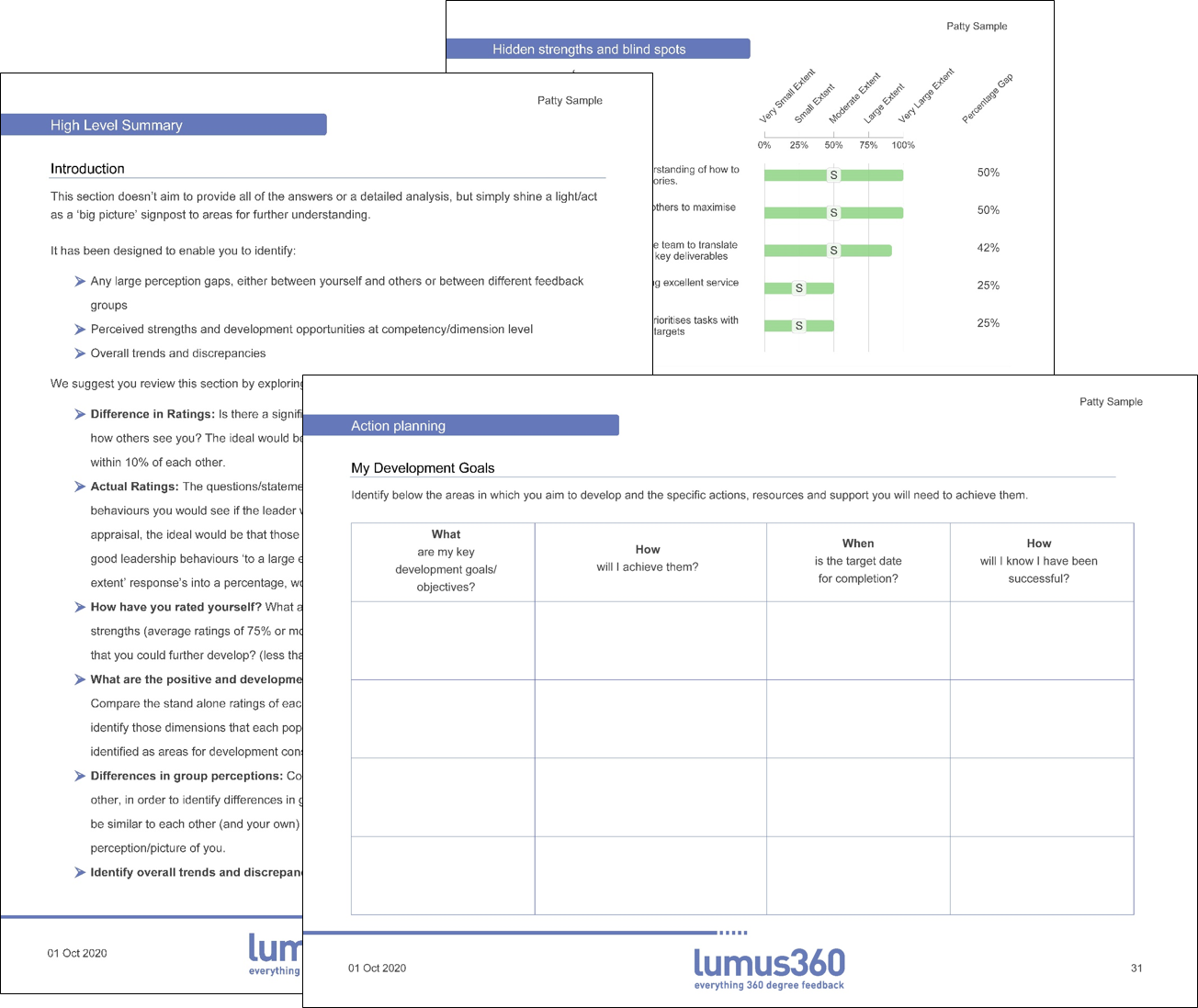 Detail 360 Feedback Report Template Nomer 8