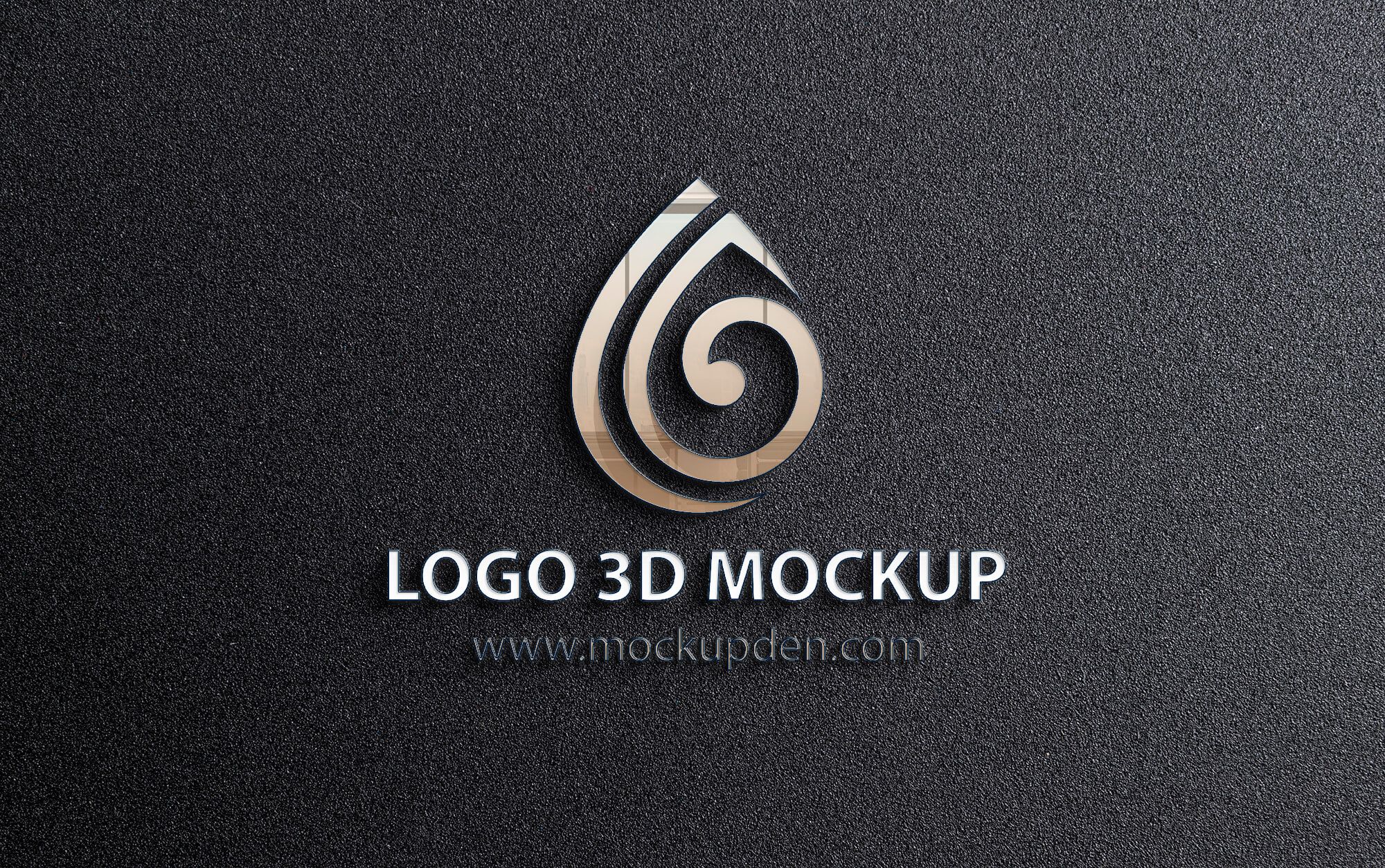 Download 3d Logo Mockup Psd Template Free Download Nomer 9