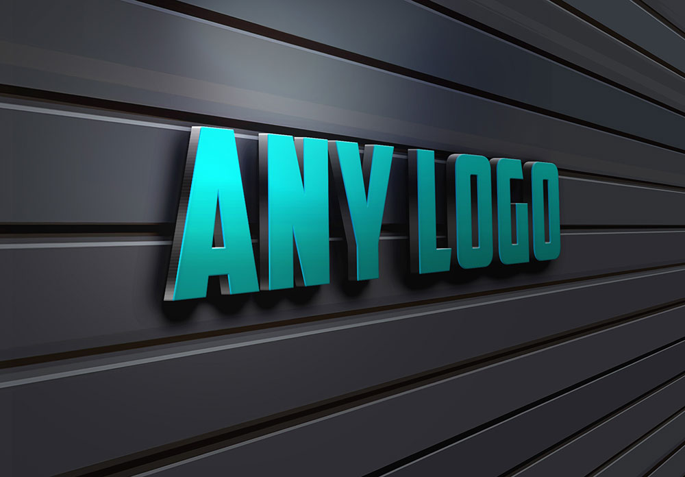 Detail 3d Logo Mockup Psd Template Free Download Nomer 20