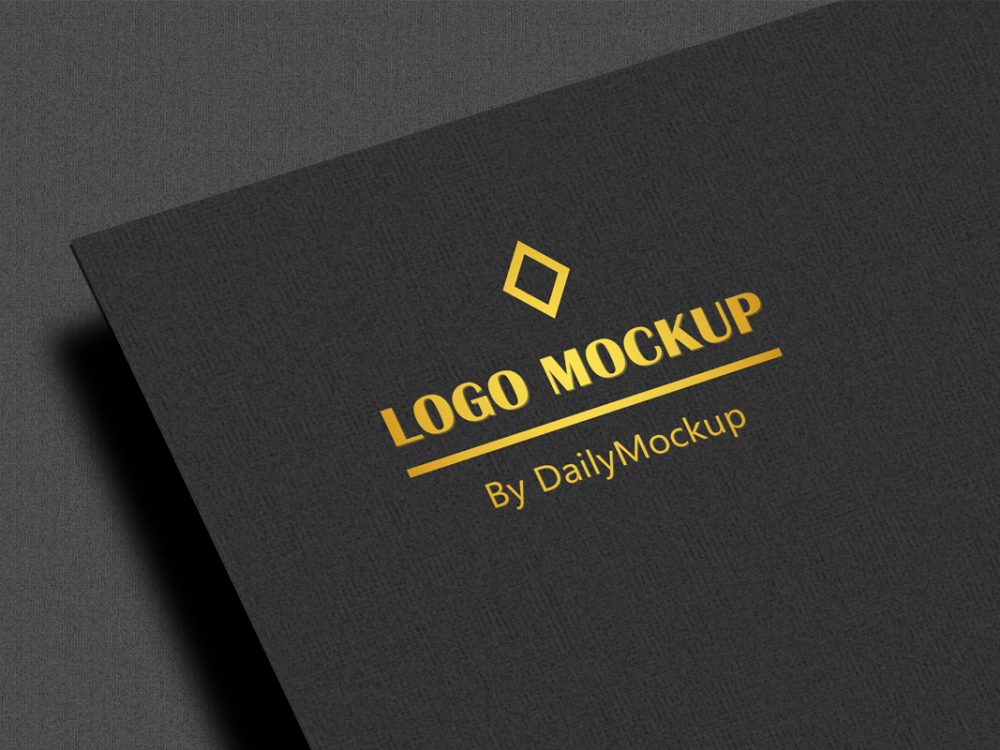 Detail 3d Logo Mockup Psd Template Free Download Nomer 49