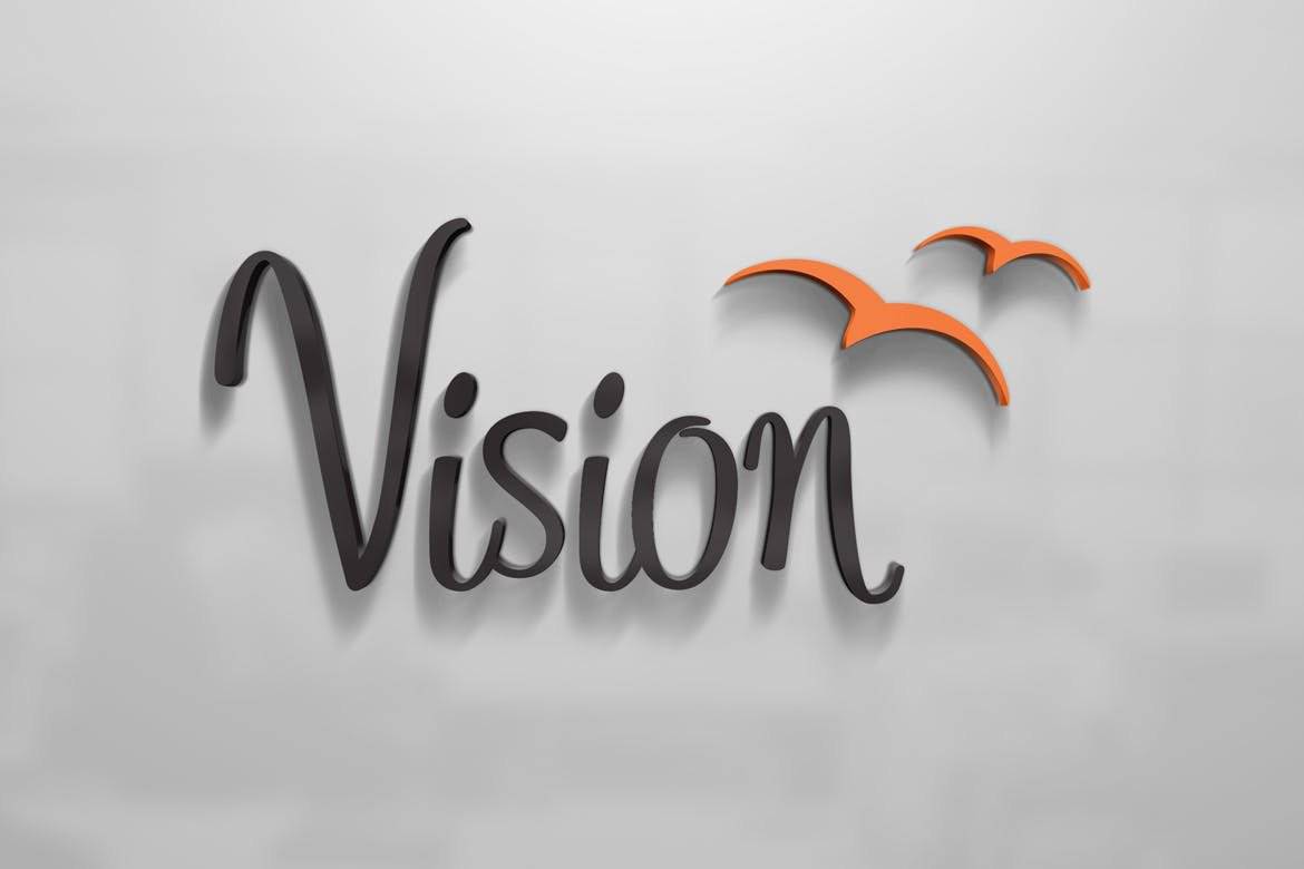 Detail 3d Logo Photoshop Template Nomer 23