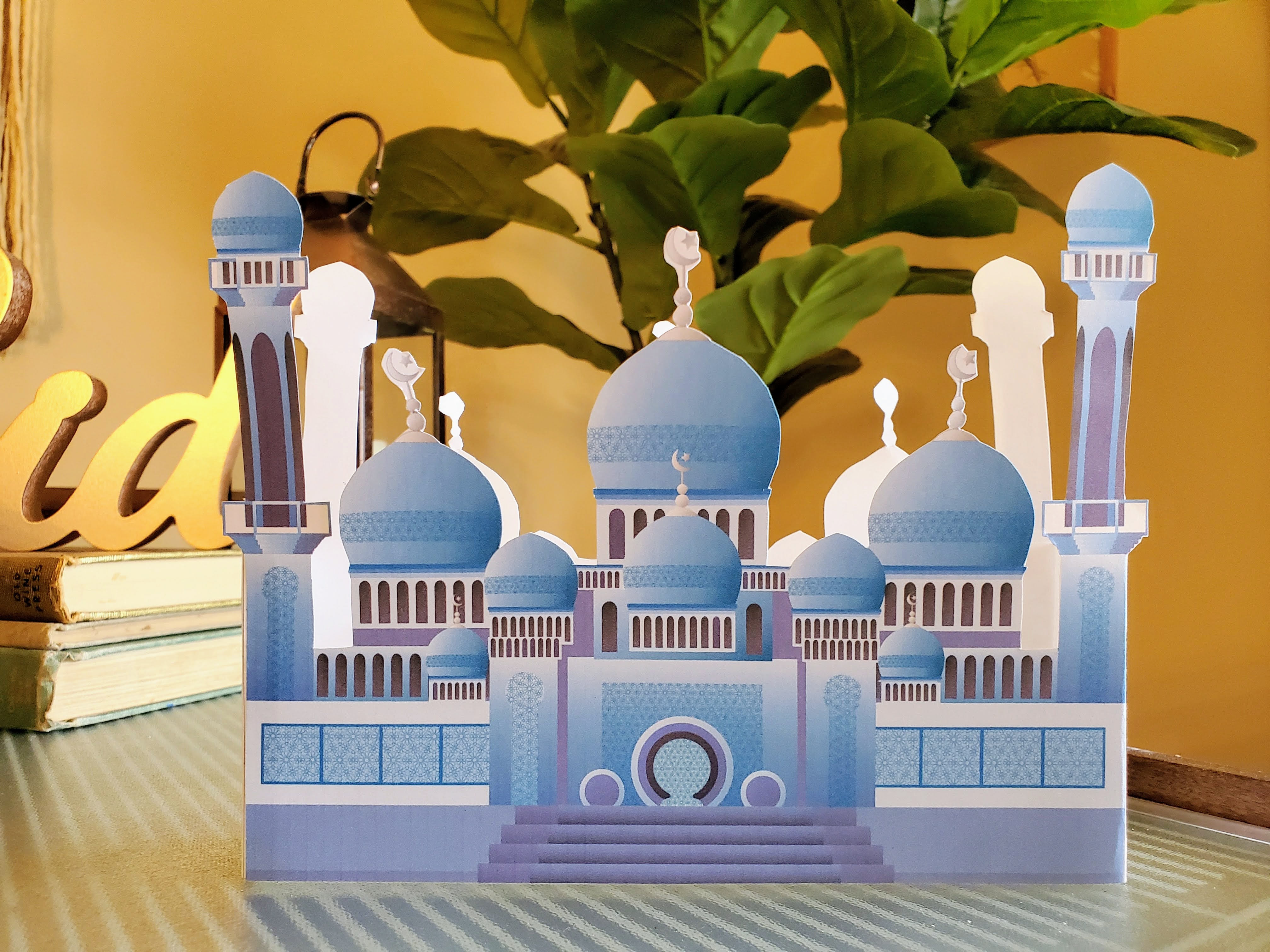 Detail 3d Mosque Template Nomer 8