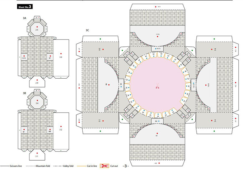 Detail 3d Mosque Template Nomer 28