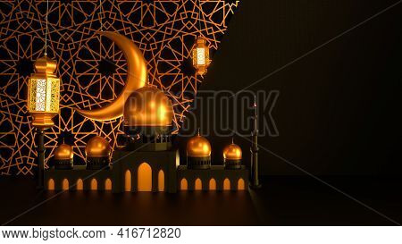 Detail 3d Mosque Template Nomer 48