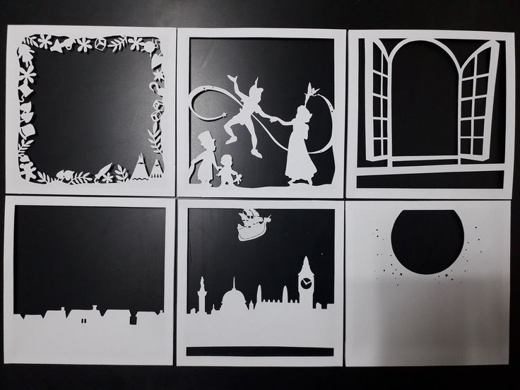 3d Paper Cut Light Box Template Download - KibrisPDR