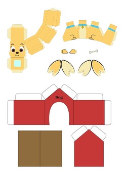 Detail 3d Paper House Template Nomer 53
