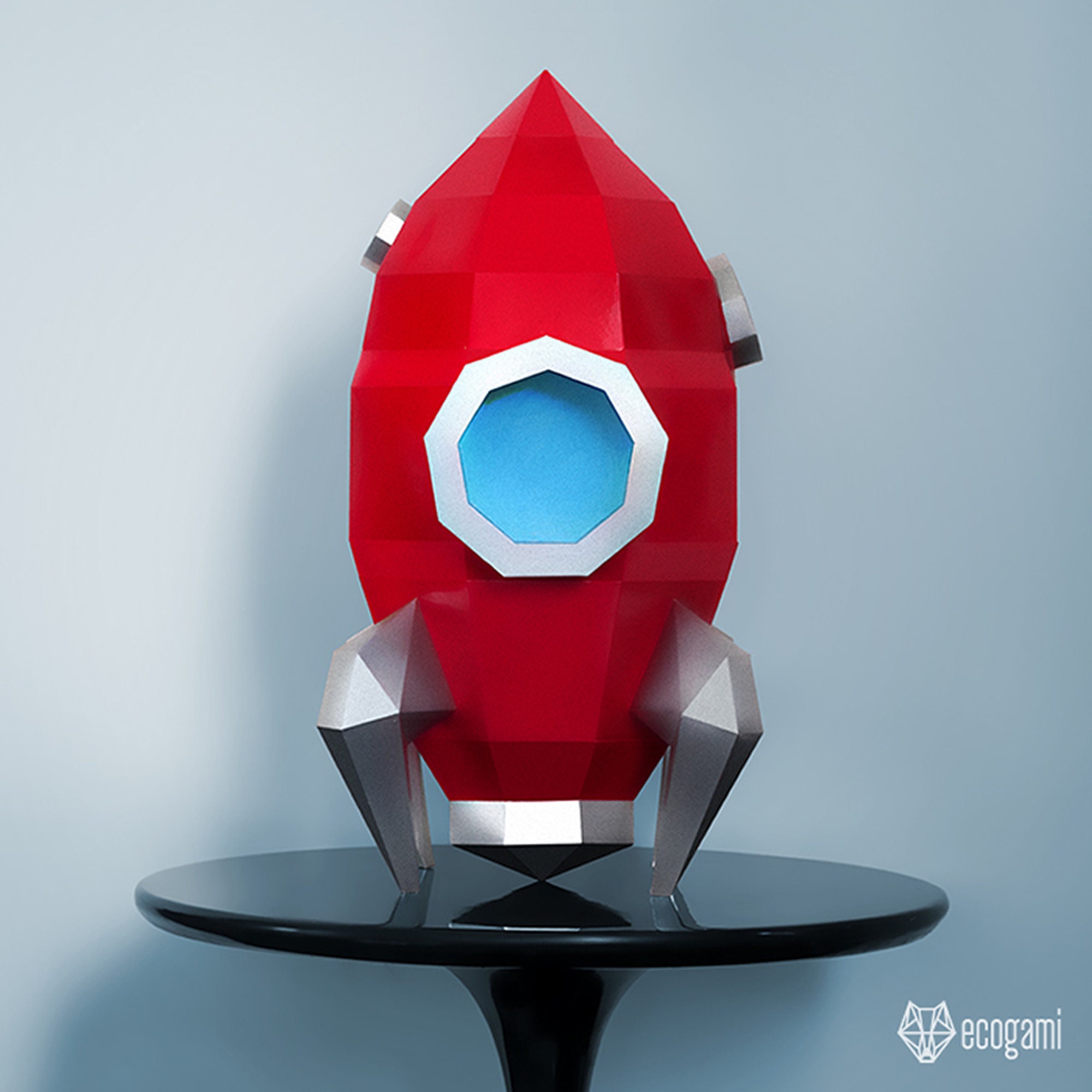 Detail 3d Rocket Template Printable Nomer 33