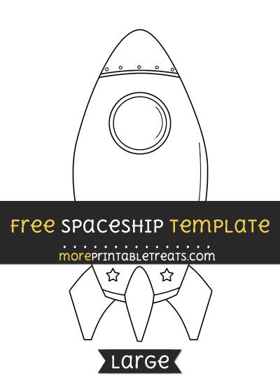 Detail 3d Rocket Template Printable Nomer 35