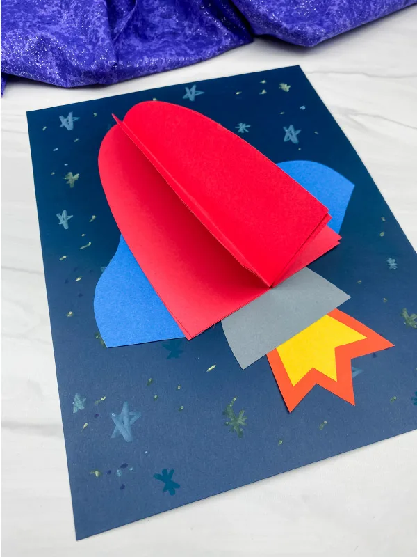 Detail 3d Rocket Template Printable Nomer 36