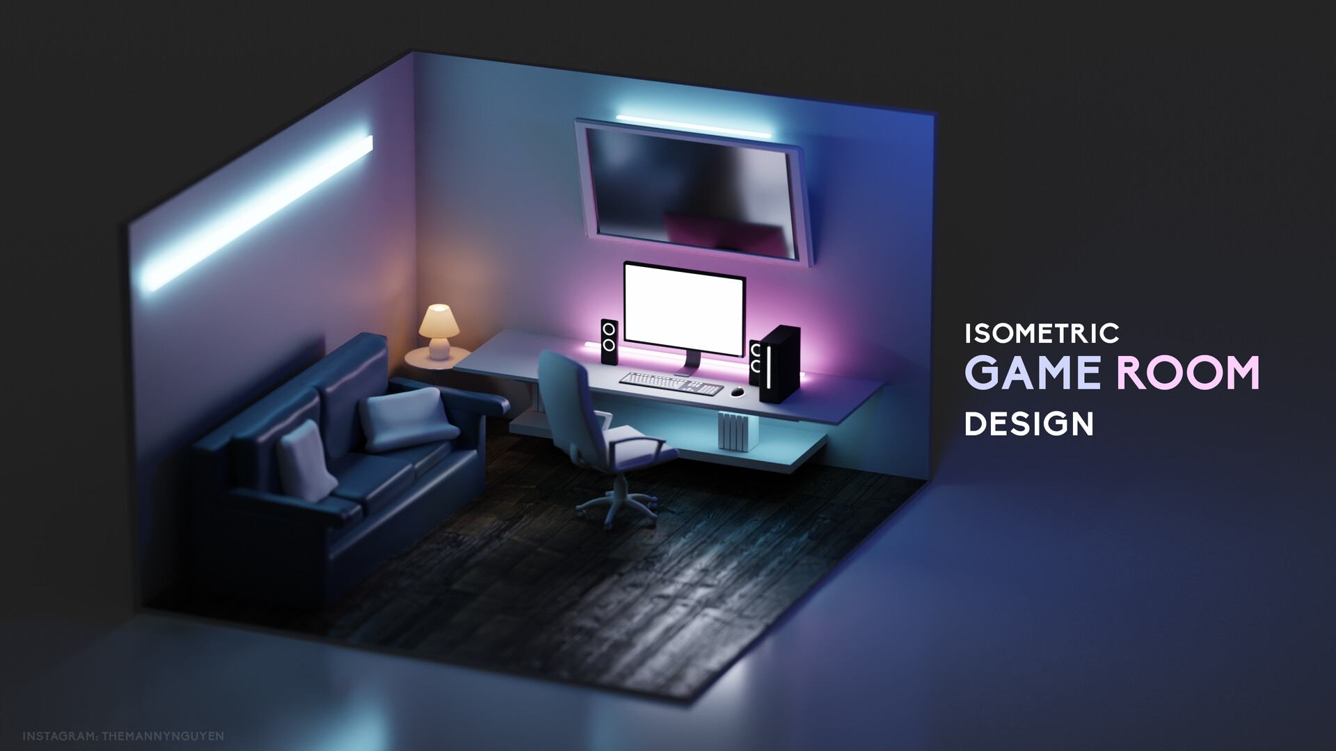 Detail 3d Room Template Nomer 19