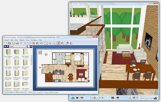 Detail 3d Room Template Nomer 48