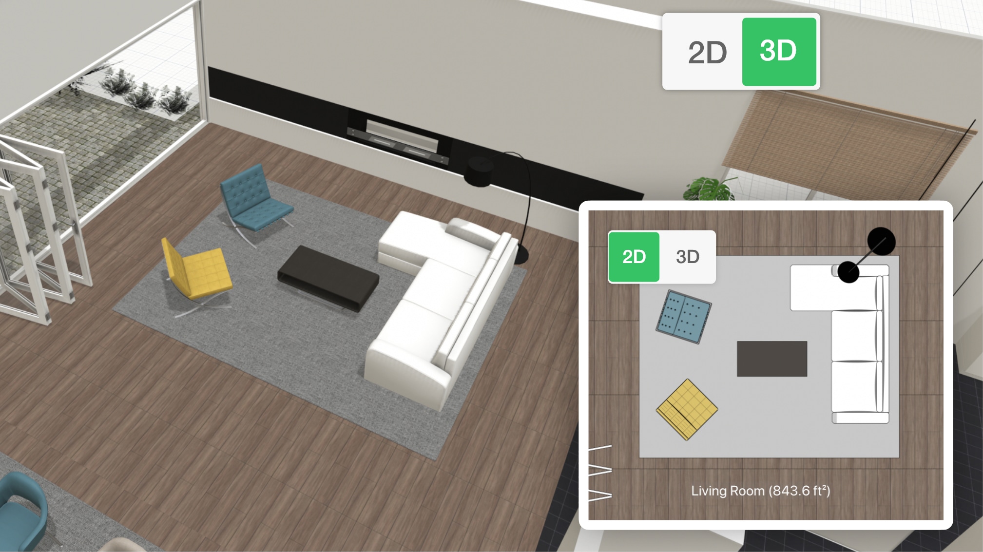 Detail 3d Room Template Nomer 8