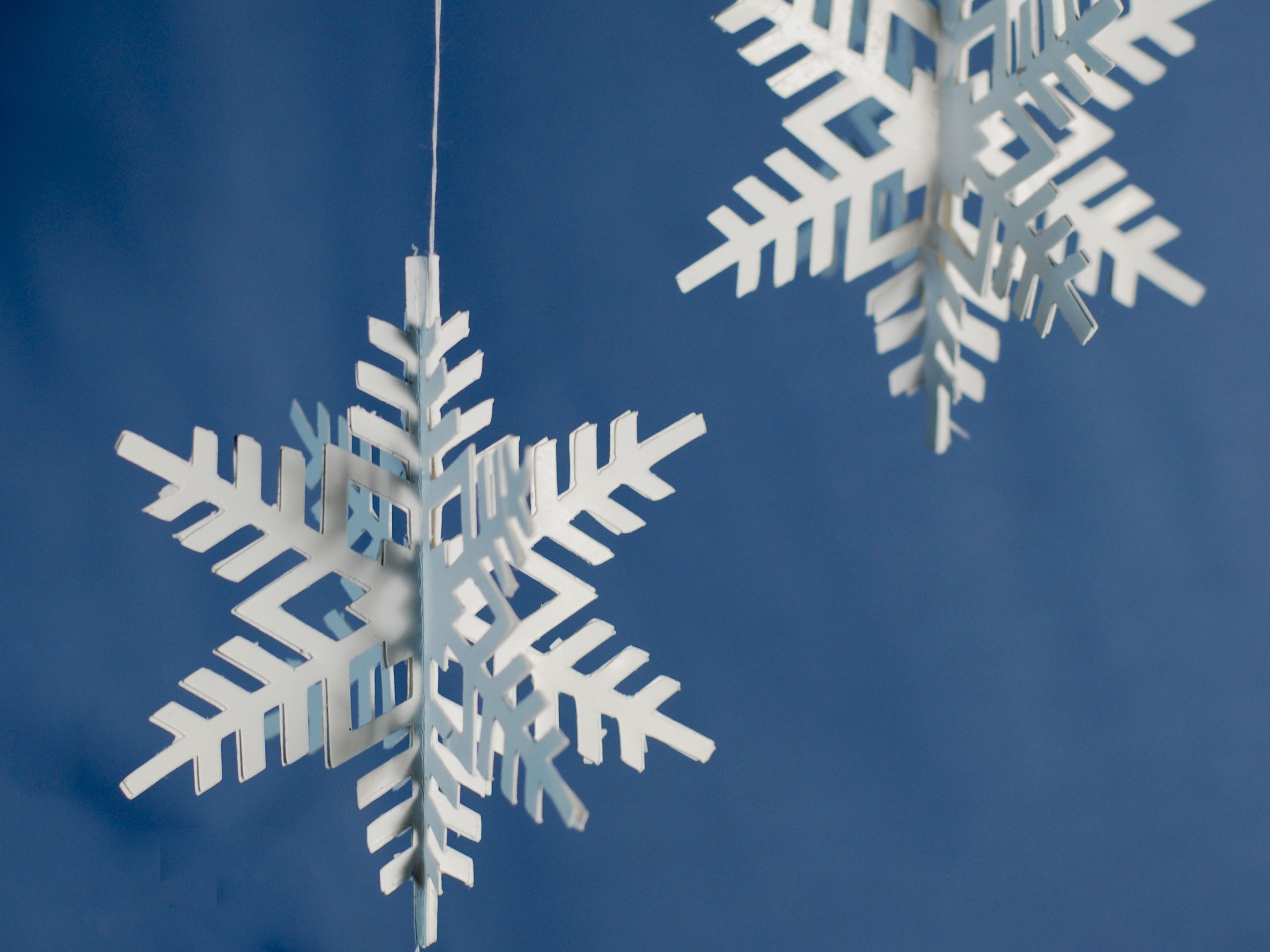 Detail 3d Snowflake Template Nomer 16