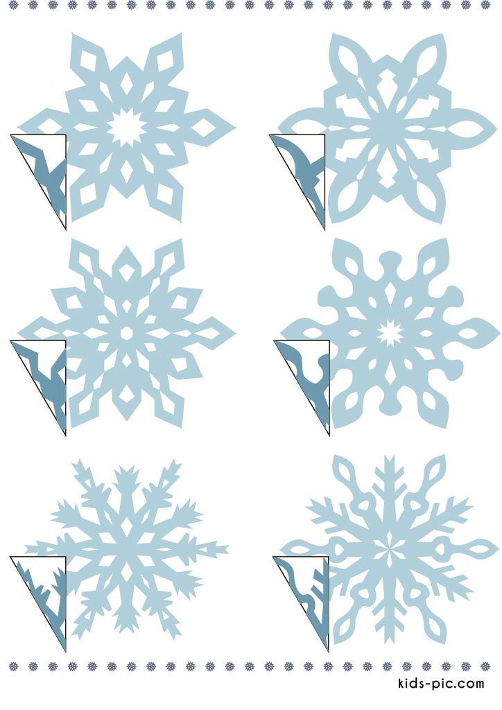 Download 3d Snowflake Template Nomer 23
