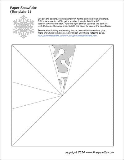 Detail 3d Snowflake Template Nomer 25