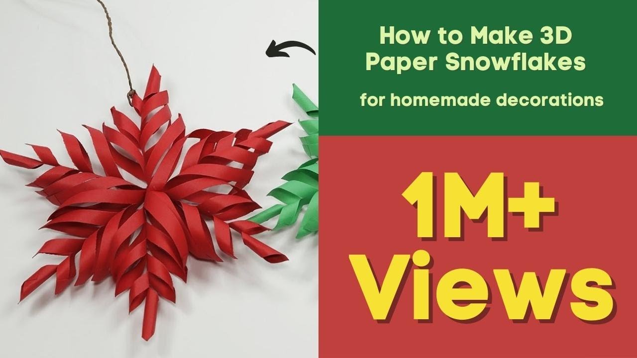 Detail 3d Snowflake Template Nomer 40