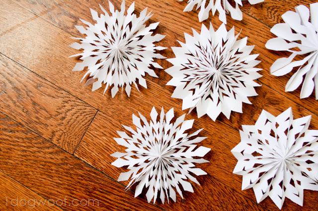 Detail 3d Snowflake Template Nomer 42