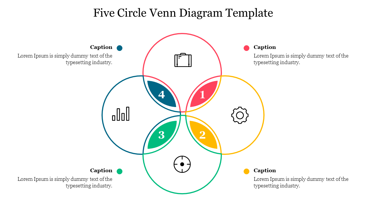 Detail 4 Circle Venn Diagram Template Nomer 35