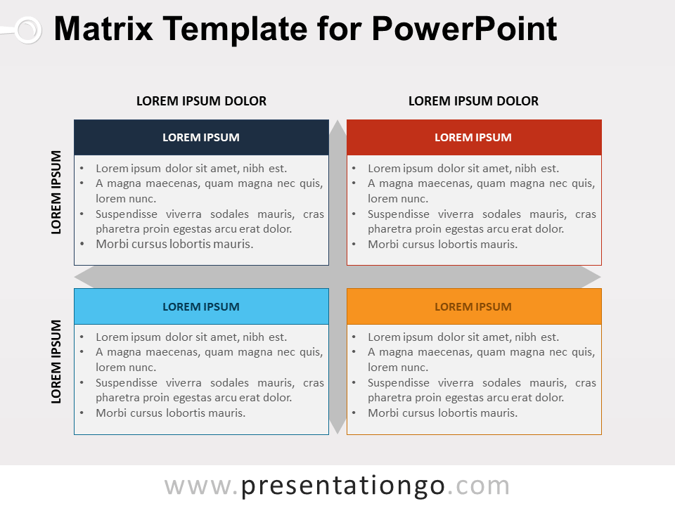 Download 4 Options Ppt Template Nomer 25