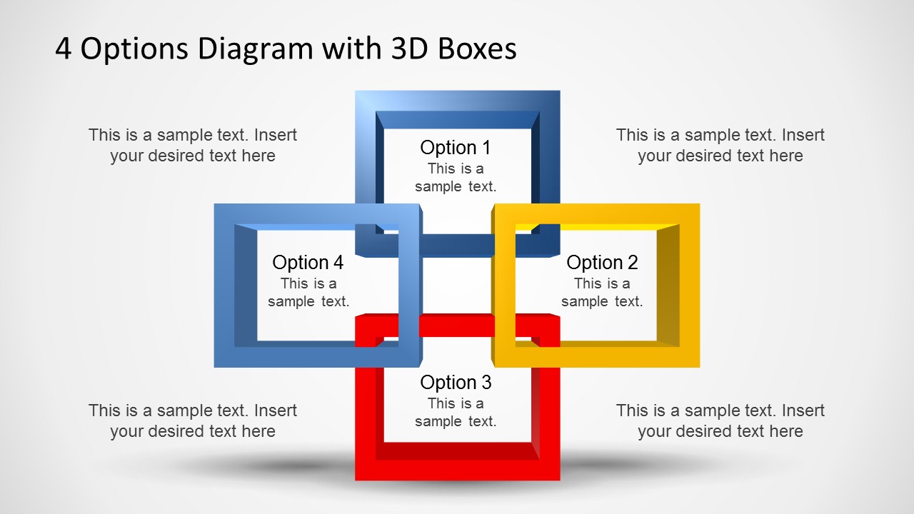 Detail 4 Options Ppt Template Nomer 5