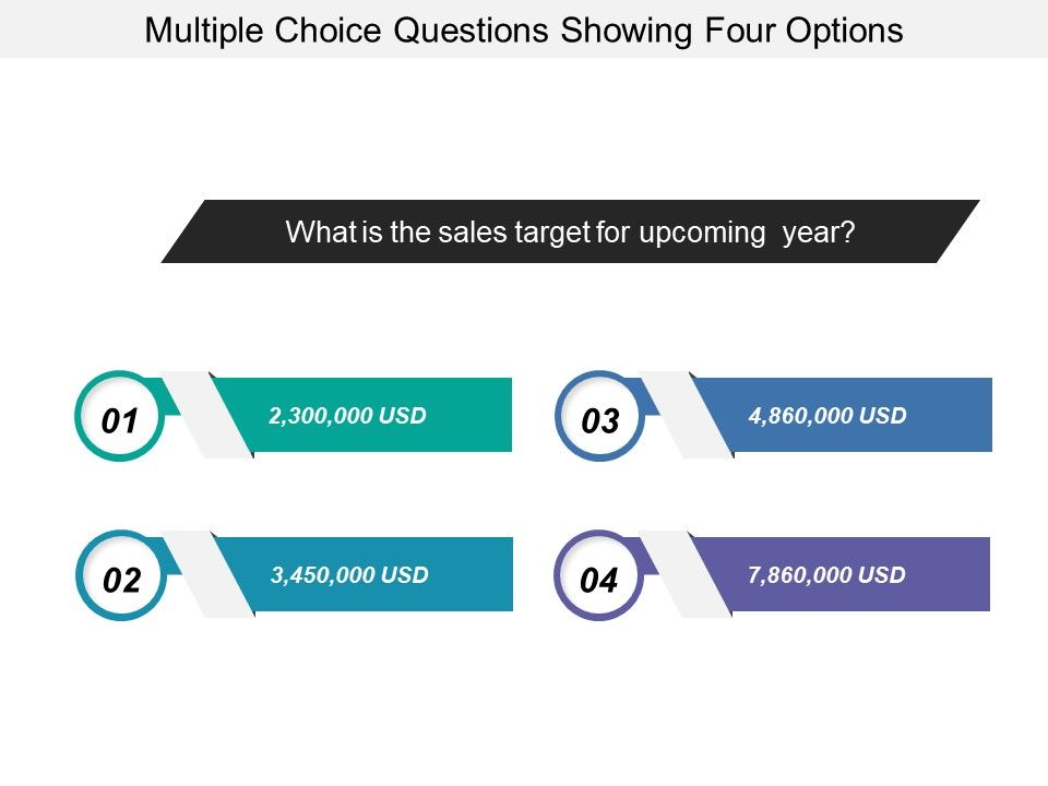 Download 4 Options Ppt Template Nomer 43