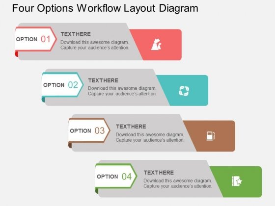 Download 4 Options Ppt Template Nomer 7